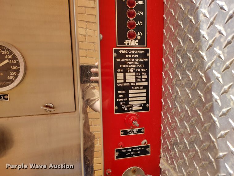 image for item EH0216 1980 Ford F700 pumper fire truck