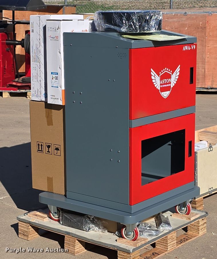 image for item EH8771 2024 Aston Technologies AWA-V9 wheel alignment machine