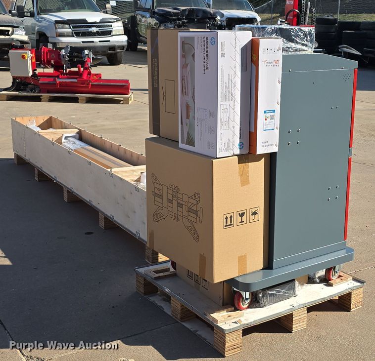 image for item EH8771 2024 Aston Technologies AWA-V9 wheel alignment machine