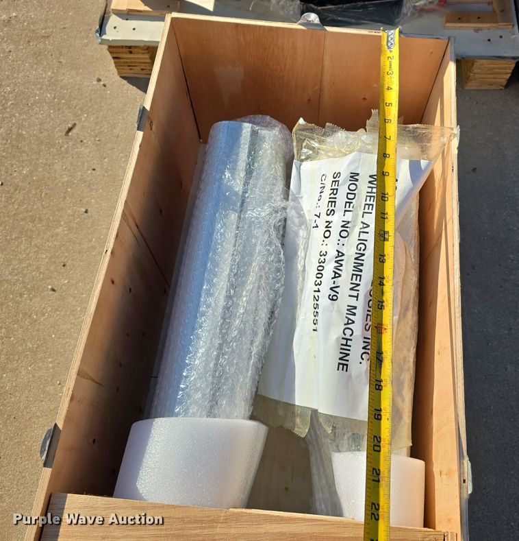 image for item EH8771 2024 Aston Technologies AWA-V9 wheel alignment machine