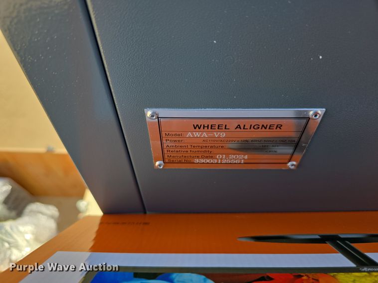 image for item EH8772 2024 Aston Technologies AWA-V9 wheel alignment machine