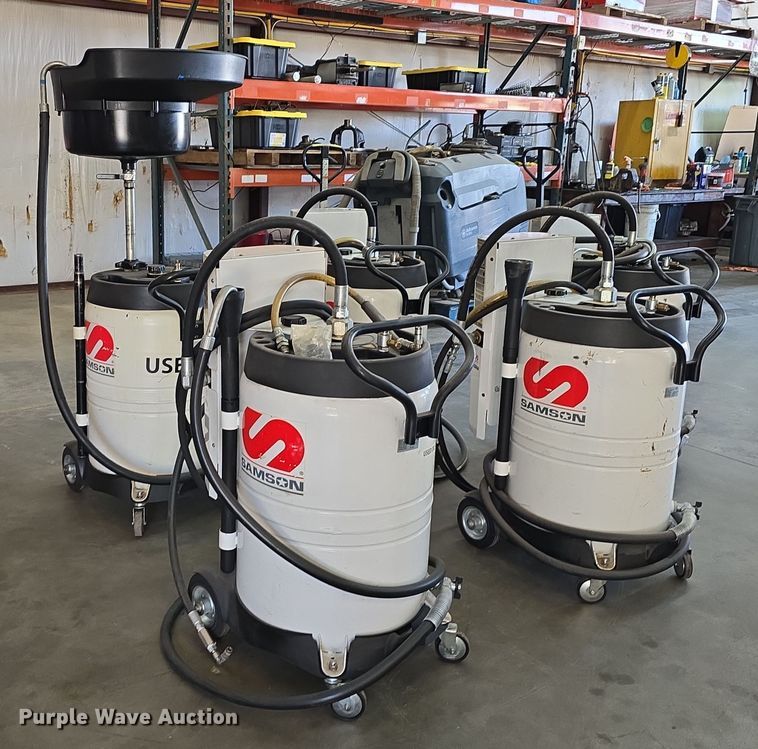 image for item EH8780 (4) Samson Evacumaster oil suction units