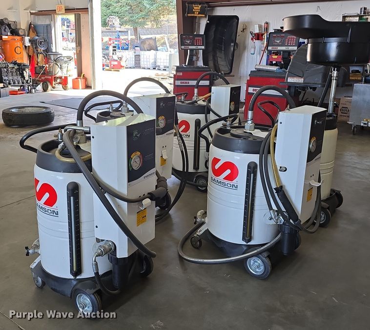 image for item EH8780 (4) Samson Evacumaster oil suction units