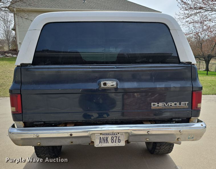 image for item EH8785 1989 Chevrolet Blazer SUV