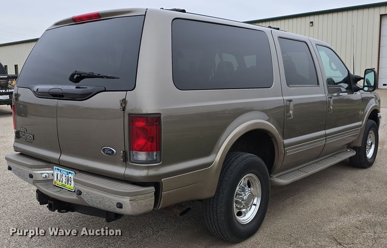 image for item EH8786 2002 Ford Excursion Limited SUV