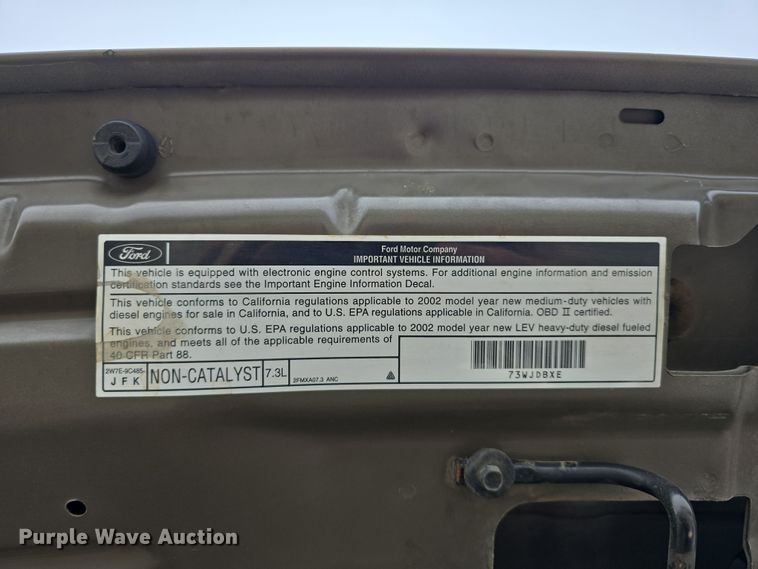 image for item EH8786 2002 Ford Excursion Limited SUV