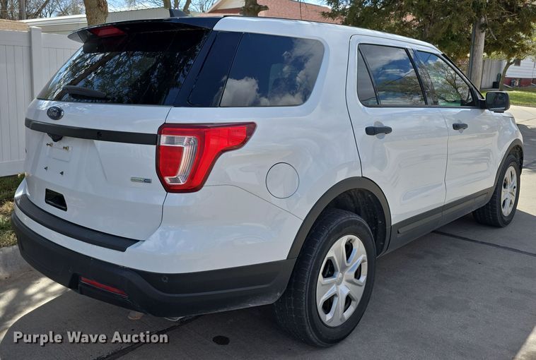 image for item EH8791 2019 Ford Explorer Police Interceptor SUV