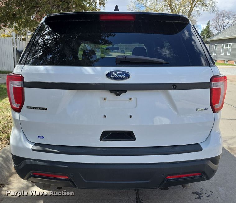 image for item EH8791 2019 Ford Explorer Police Interceptor SUV