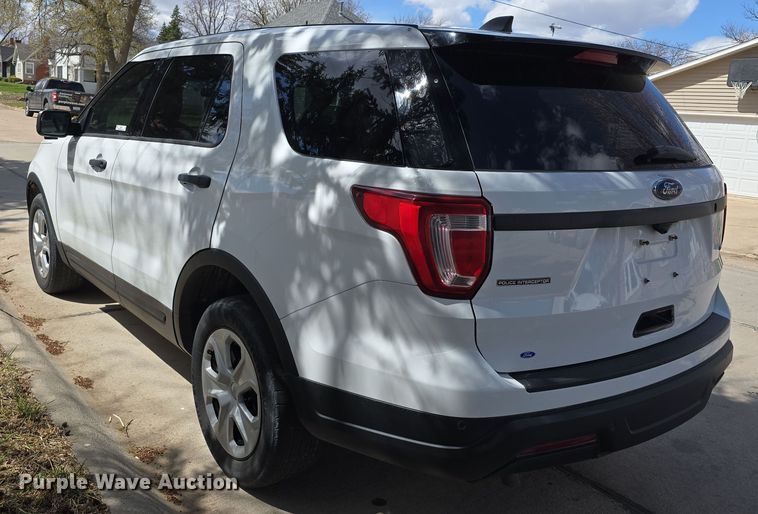 image for item EH8791 2019 Ford Explorer Police Interceptor SUV