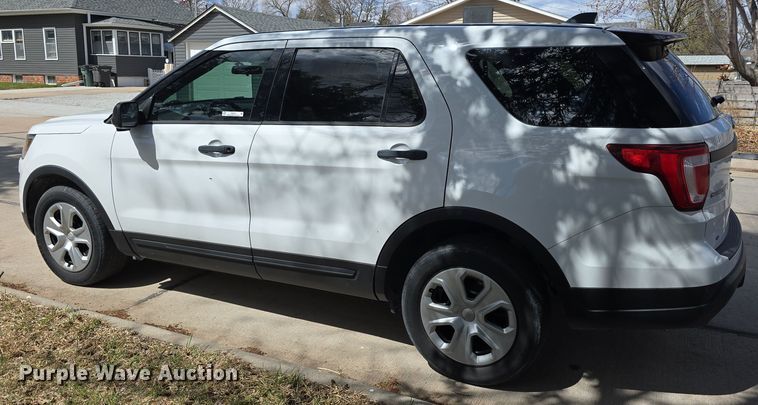 image for item EH8791 2019 Ford Explorer Police Interceptor SUV