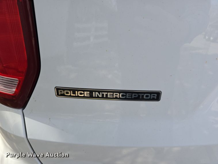 image for item EH8791 2019 Ford Explorer Police Interceptor SUV