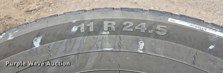 image for item EH8836 (4) General Tire 11R24.5 tires