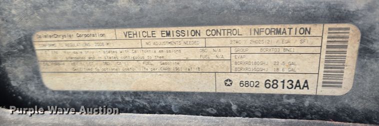 image for item EH8837 2008 Jeep Wrangler Unlimited Sahara SUV