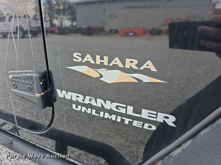 image for item EH8837 2008 Jeep Wrangler Unlimited Sahara SUV