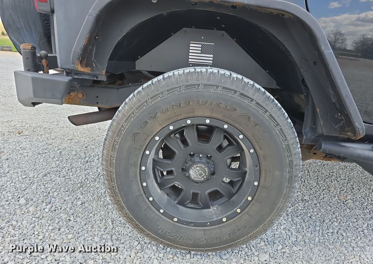 image for item EH8837 2008 Jeep Wrangler Unlimited Sahara SUV