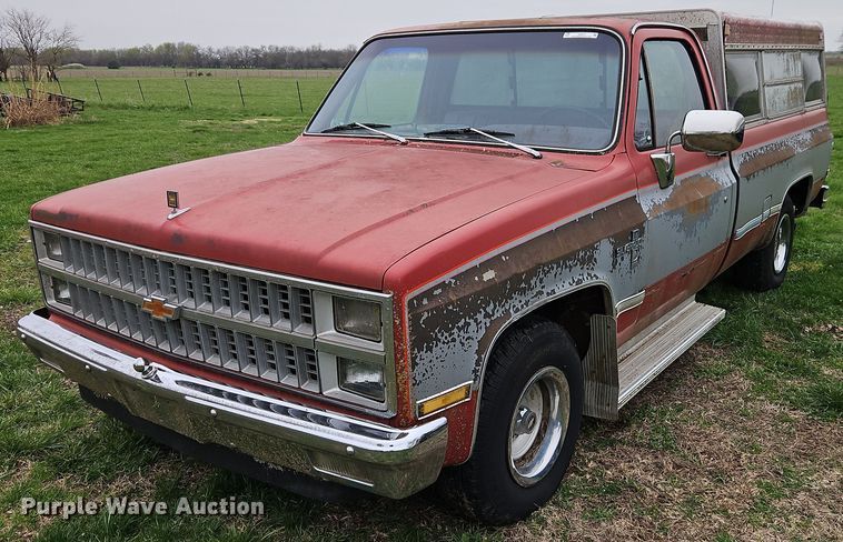 image for item EI8917 1982 Chevrolet Silverado C10 pickup truck