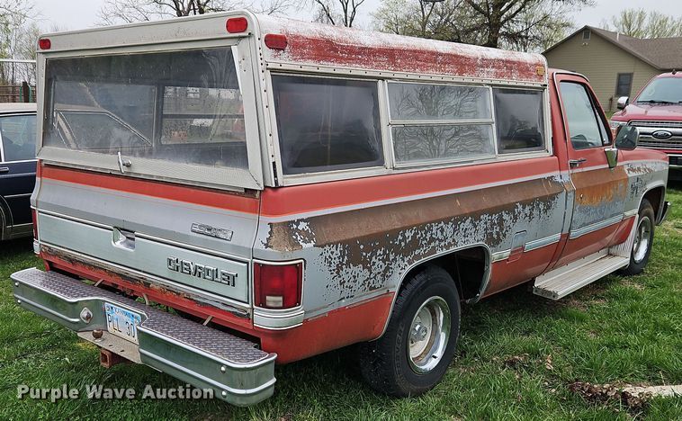 image for item EI8917 1982 Chevrolet Silverado C10 pickup truck