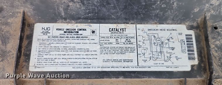 image for item EI8918 1982 Buick LeSabre Limited 