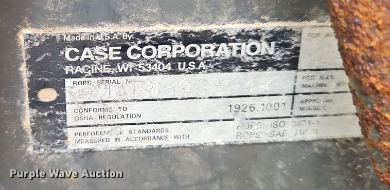 image for item EI8922 2003 Case 60XT skid steer loader