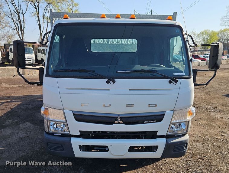 image for item EI8936 2019 Mitsubishi Fuso  FECZTGL9SUH9 flatbed truck