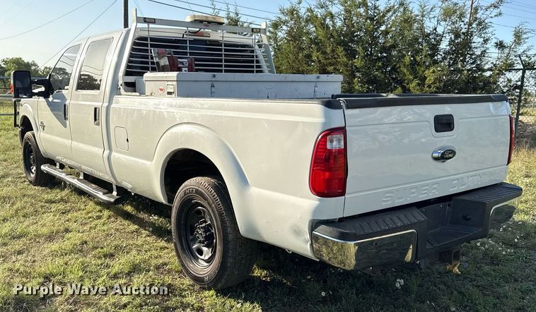 image for item EJ3564 2015 Ford F250 Super Duty XL Crew Cab pickup truck