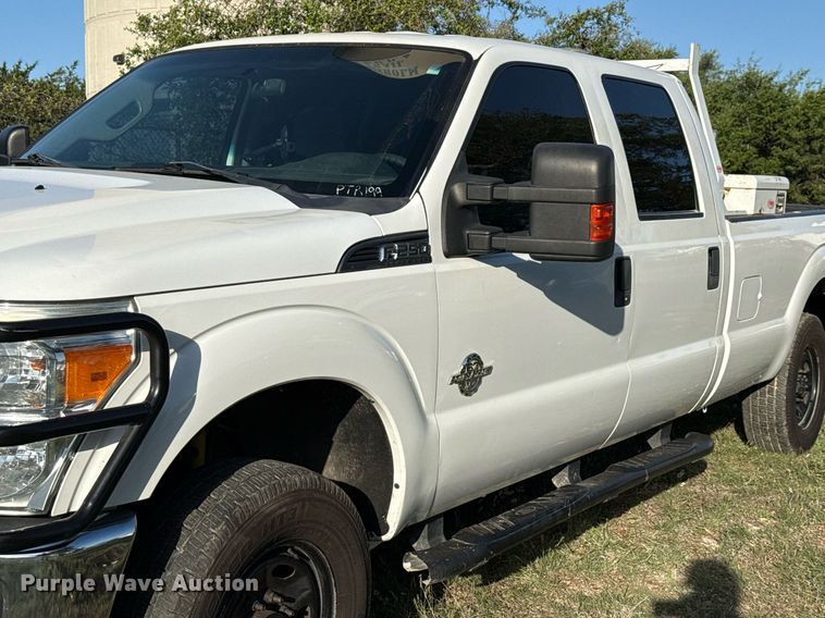 image for item EJ3564 2015 Ford F250 Super Duty XL Crew Cab pickup truck