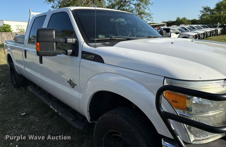 image for item EJ3564 2015 Ford F250 Super Duty XL Crew Cab pickup truck