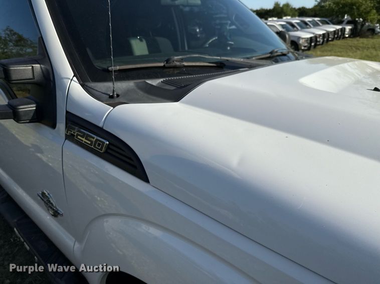 image for item EJ3564 2015 Ford F250 Super Duty XL Crew Cab pickup truck