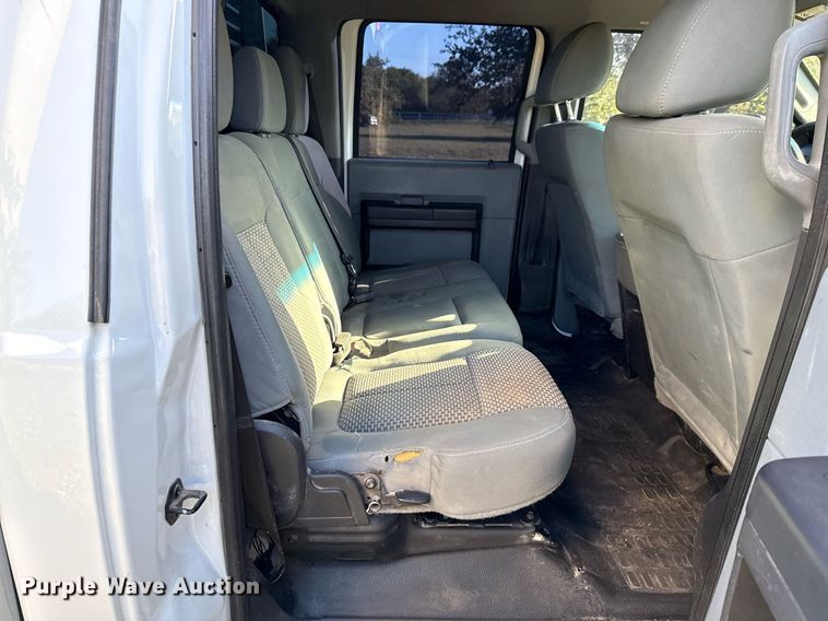 image for item EJ3564 2015 Ford F250 Super Duty XL Crew Cab pickup truck