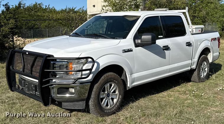 image for item EJ3568 2018 Ford F150 XLT SuperCrew pickup truck