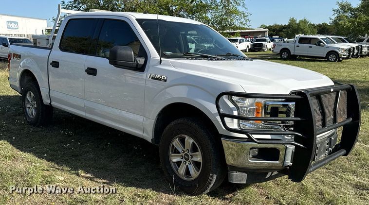 image for item EJ3568 2018 Ford F150 XLT SuperCrew pickup truck