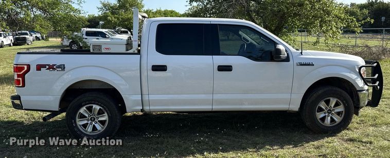 image for item EJ3568 2018 Ford F150 XLT SuperCrew pickup truck