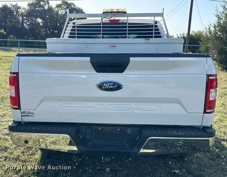 image for item EJ3568 2018 Ford F150 XLT SuperCrew pickup truck