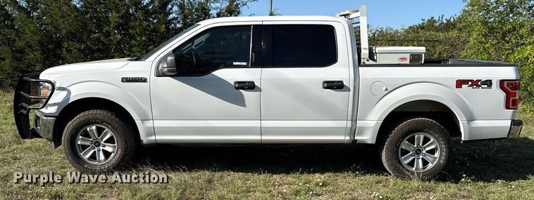 image for item EJ3568 2018 Ford F150 XLT SuperCrew pickup truck