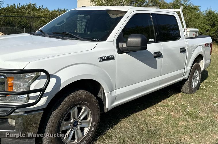 image for item EJ3568 2018 Ford F150 XLT SuperCrew pickup truck