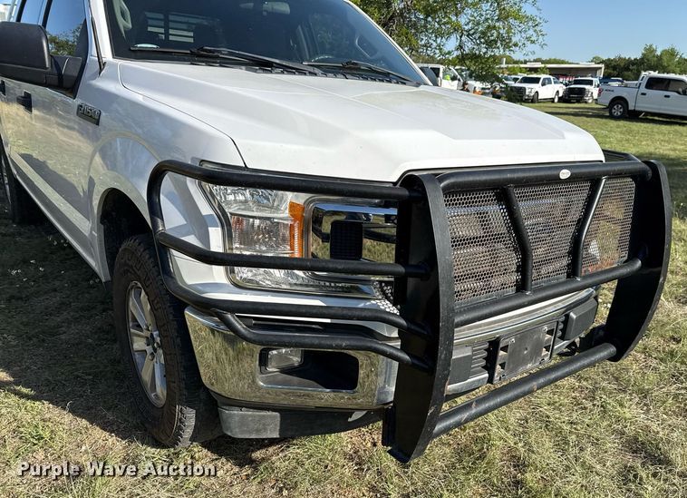 image for item EJ3568 2018 Ford F150 XLT SuperCrew pickup truck