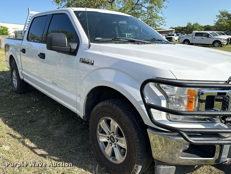 image for item EJ3568 2018 Ford F150 XLT SuperCrew pickup truck