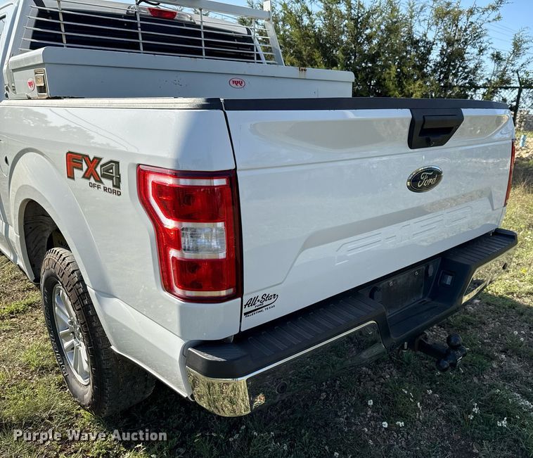 image for item EJ3568 2018 Ford F150 XLT SuperCrew pickup truck