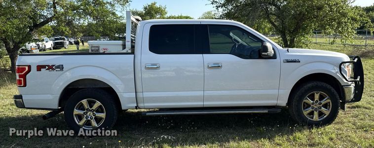 image for item EJ3569 2018 Ford F150 SuperCrew pickup truck