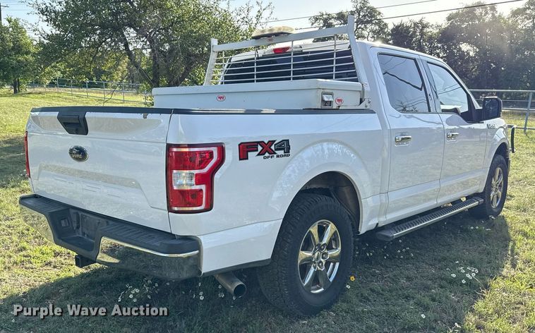 image for item EJ3569 2018 Ford F150 SuperCrew pickup truck