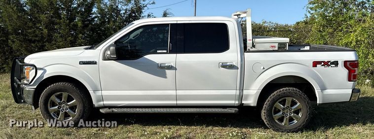 image for item EJ3569 2018 Ford F150 SuperCrew pickup truck