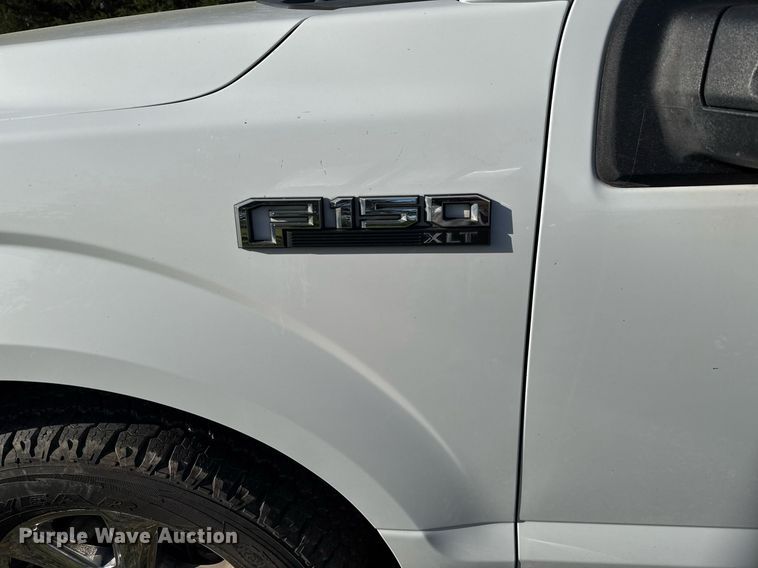 image for item EJ3569 2018 Ford F150 SuperCrew pickup truck