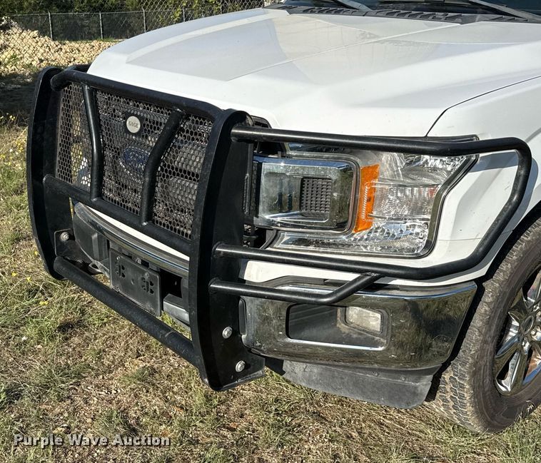 image for item EJ3569 2018 Ford F150 SuperCrew pickup truck