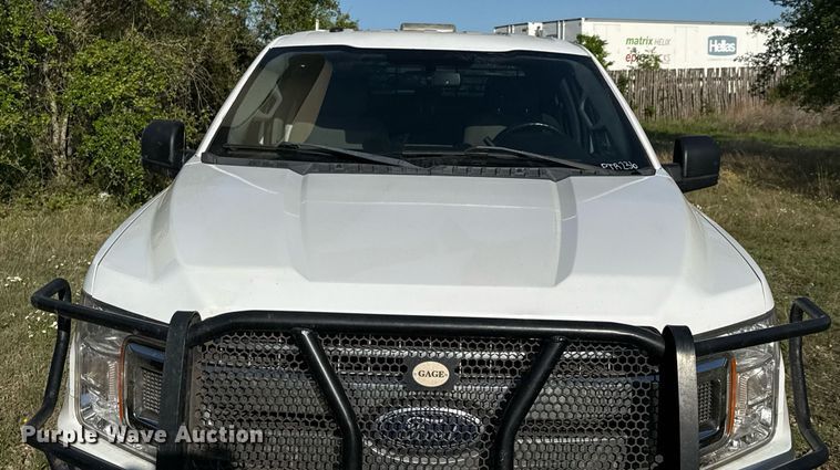 image for item EJ3569 2018 Ford F150 SuperCrew pickup truck