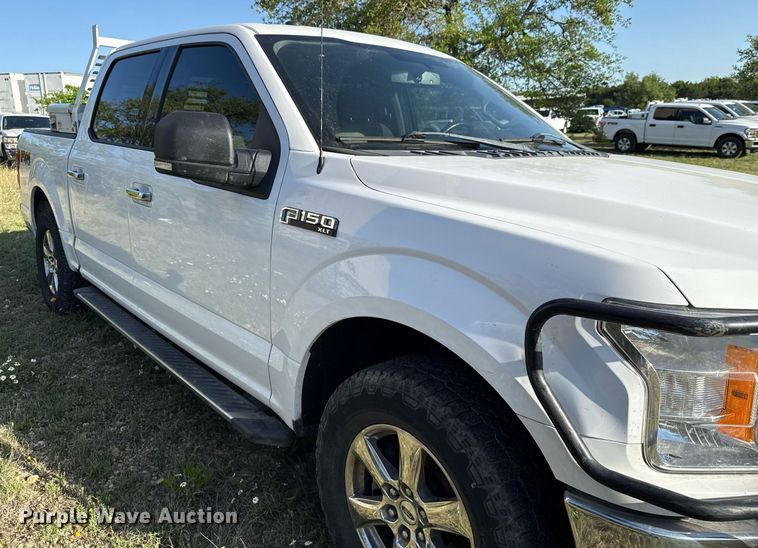 image for item EJ3569 2018 Ford F150 SuperCrew pickup truck