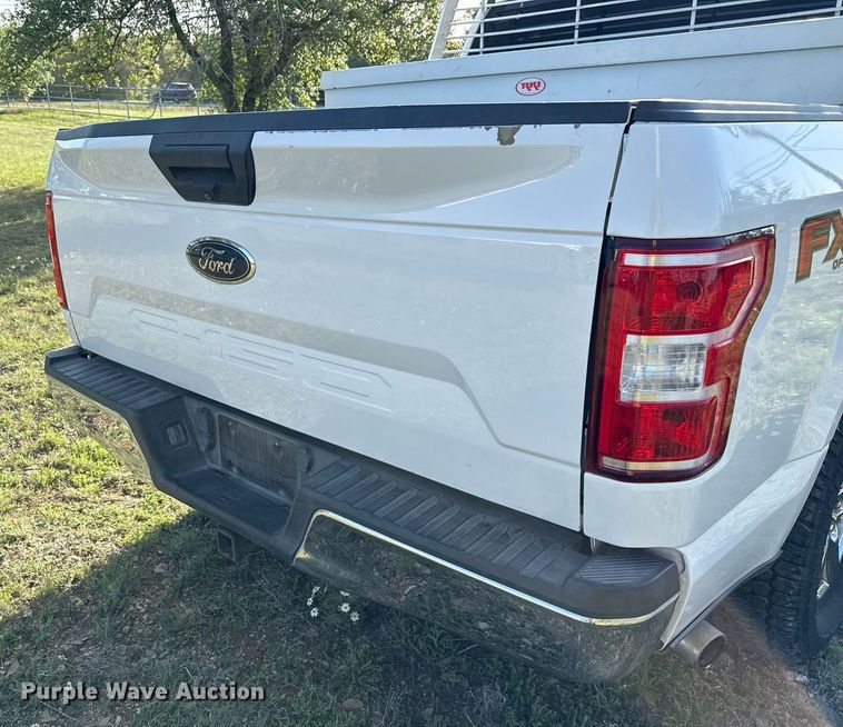 image for item EJ3569 2018 Ford F150 SuperCrew pickup truck