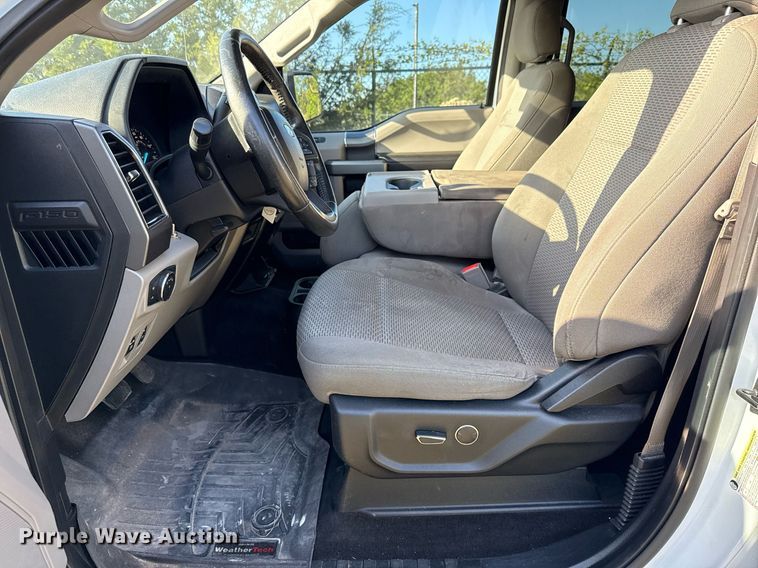 image for item EJ3569 2018 Ford F150 SuperCrew pickup truck