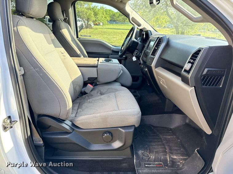 image for item EJ3569 2018 Ford F150 SuperCrew pickup truck