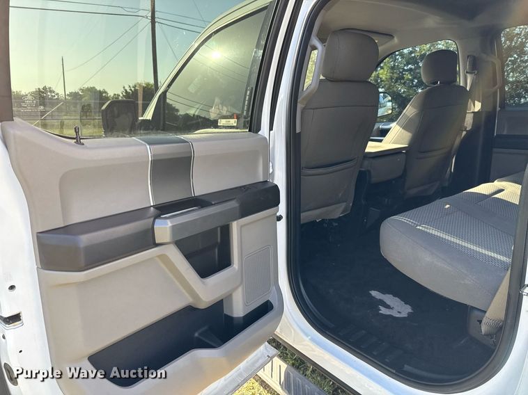 image for item EJ3569 2018 Ford F150 SuperCrew pickup truck