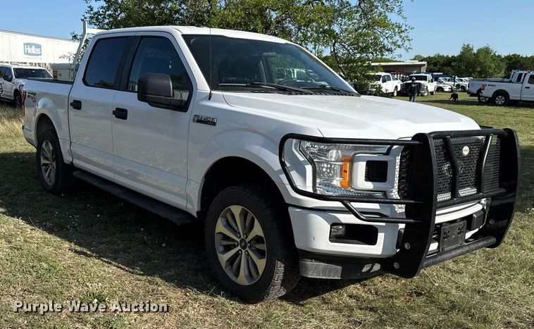 image for item EJ3570 2018 Ford F150 SuperCrew pickup truck